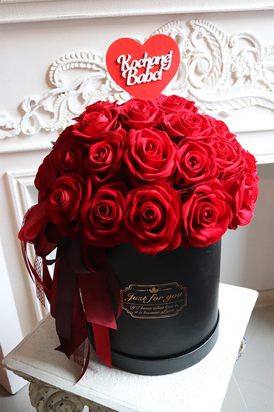 Christiano Kochanej Babci, elegancki flowerbox z napisem