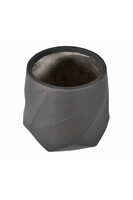 Modern Black 1A, wazon osłonka, czarna