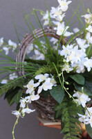 Serce Pattaya, kompozycja nagrobna z tajską orchideą