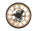 Rustic, zegar ścienny zębatki 5