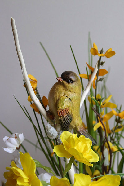 Ptasi Gaj, stroik wielkanocny z ptaszkami