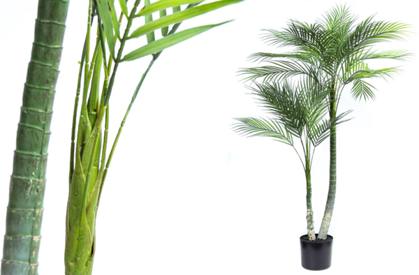 Kumani, sztuczna palma w osłonce / donicy z tworzywa sztucznego, wys.114cm
