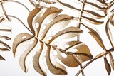 Jungle Glamour 3, metalowy decor ścienny, wym.41x93x2cm