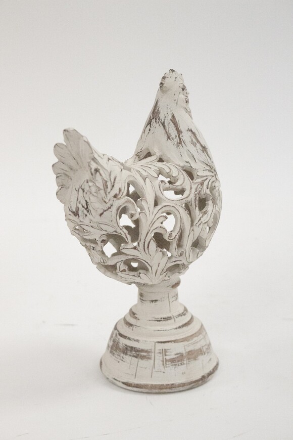 figurka ażurowa Wielkanocna Kura, wym.23x14x10cm