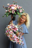 With Heart, bukiet nagrobny we wkładzie