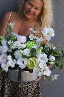 White Gerena, komplet dekoracji nagrobnych