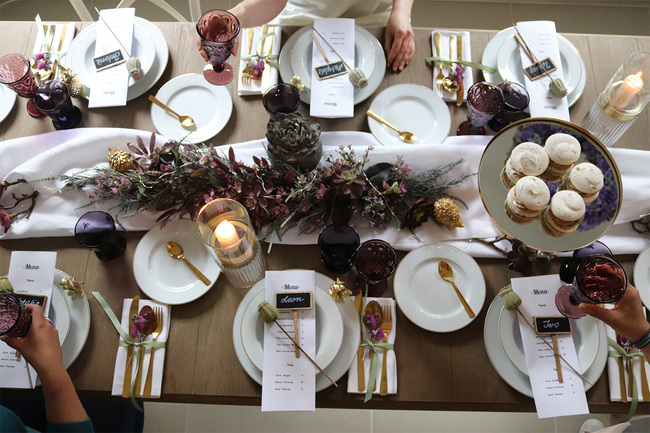 sztućce obiadowe dla 4 os., Sakramento Gold, 16 elementów