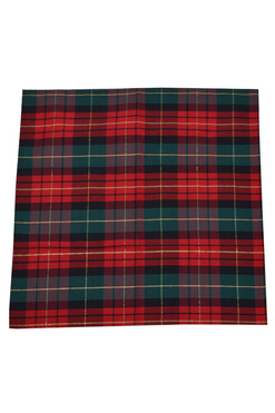 OD RĘKI Xmas Tartan, świąteczny obrus na stół, wym.140x180cm