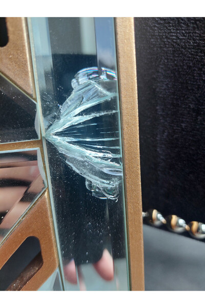 Biga, dekoracja ścienna panel lustrzany, wym.40x120cm