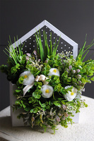 Koperto Spring, koperta kompozycja flowerbox