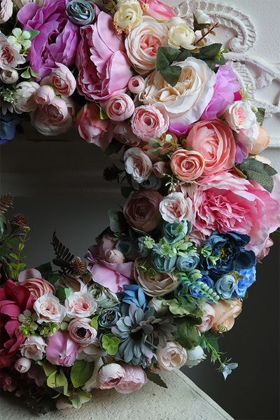 Caryca Katarina, bardzo bogaty wianek na drzwi