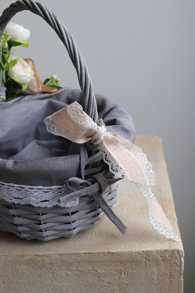  Berta, dekorowany koszyczek wielkanocny, wys.27cm