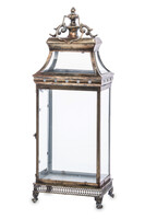 Oriental, duży lampion metalowy