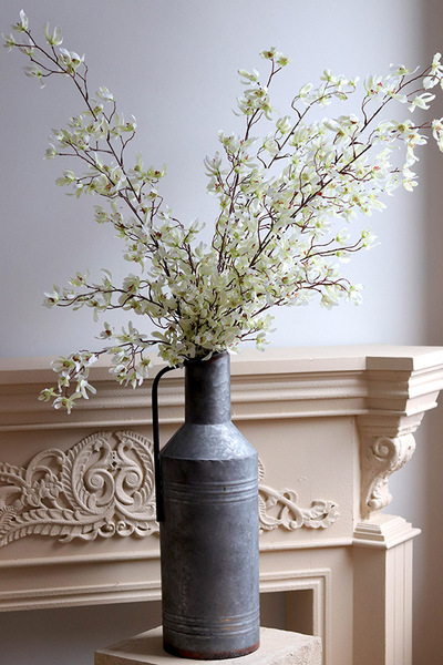 Forsycja Roseum, sztuczny kwiat na gałązce