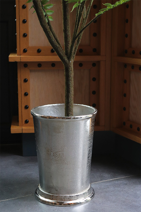 Paproć Skórzasta Lux, sztuczna roślina w doniczce