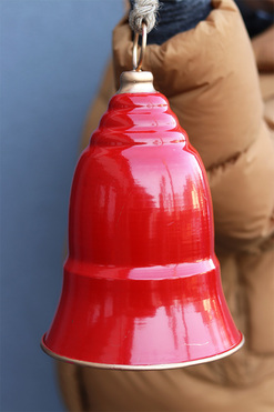 Red Bells, metalowy dzwonek A, wym.27x15cm