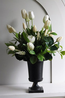 Deluxe Amsterdam, bukiet nagrobny we wkładzie do wazonu