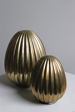 OD RĘKI Easter Gold, wielkanocna figurka jajko, wys.20cm