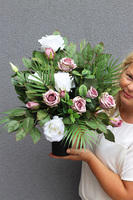 Lerrena, bukiet nagrobny we wkładzie