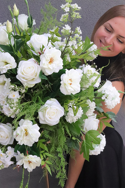 Milenium, przyjęciowa dekoracja na postument