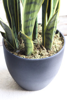 Sansewieria Yellow, sztuczna roślina w donicy, wys.65cm