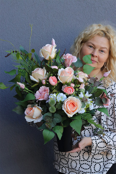 Georina Pinkalla, bukiet nagrobny we wkładzie