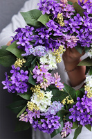 Lilak Violet, fioletowy wianek z bzem