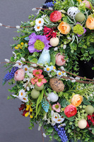 Merissa, wielkanocny wianek na drzwi