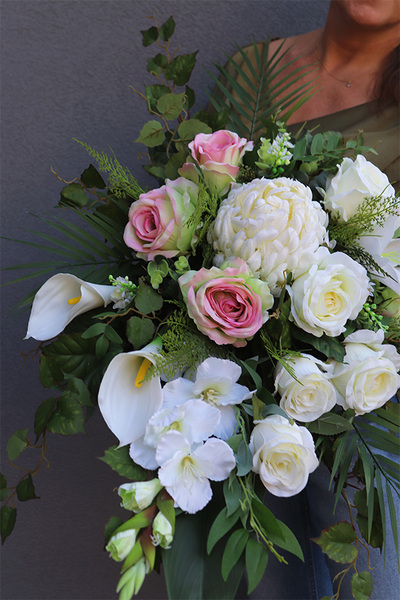 Romeria, bukiet nagrobny we wkładzie