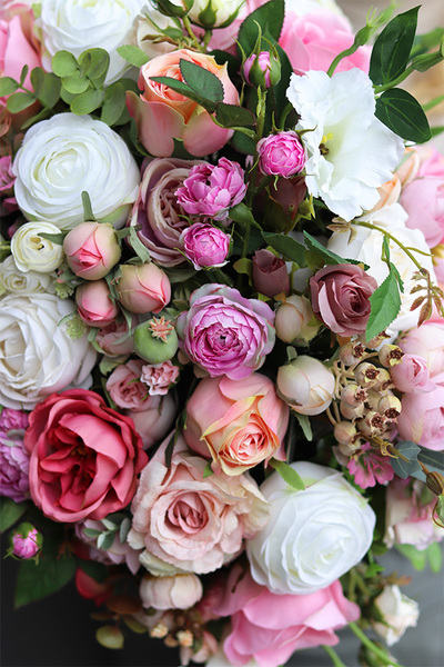 Helita Pink, kompozycja nagrobna w naczyniu