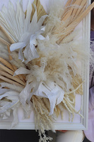 Boho Hotels, jednostronna rama z suszem obraz