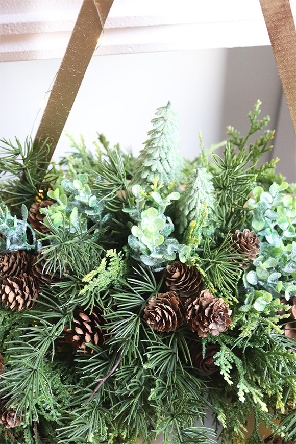 Wooden Tree, zimowa kompozycja nagrobna