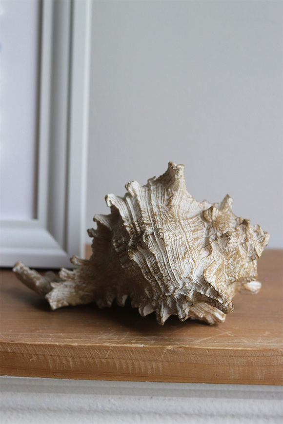 Marine, figurka dekoracyjna, muszla