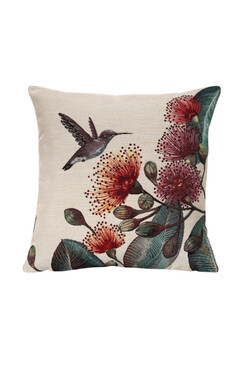 Koliber, poszewka gobelinowa dwustronna, 45x45cm