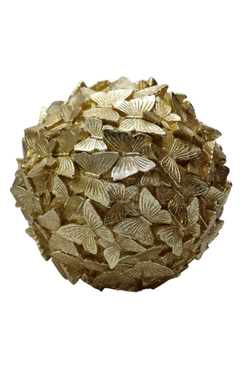 Butterflies, figurka dekoracyjna kula z motyli, śr.18.5cm