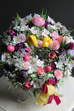 Terina Spring, wielkanocny wianek dekoracyjny, śr.30cm