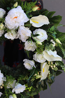 Reginna Biel, wieniec nagrobny, śr.72cm