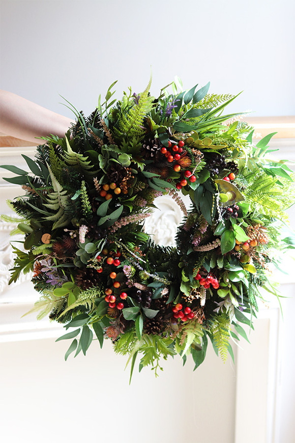 Leśne Runo 2, wianek dekoracyjny