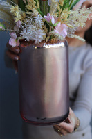 Tulipanowa Aura Salise, dekoracja kwiatowa w wazonie