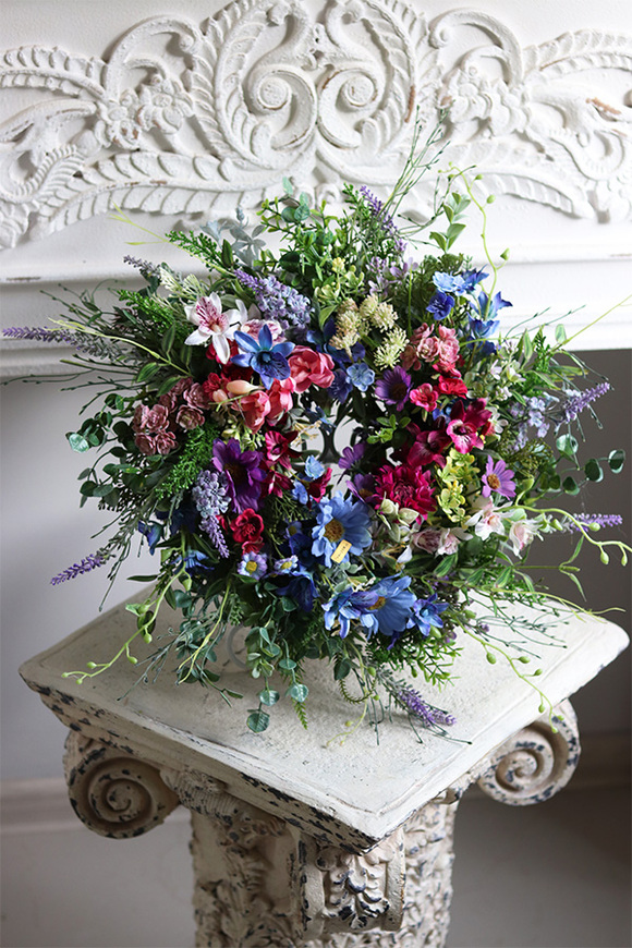 Wichrowe Wzgórza Summer, delikatny wiosenny wianek