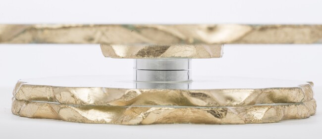 patera obrotowa / patera z obrotowym talerzem, wym.4.5x33x33cm