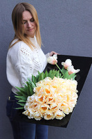 Tulippo New Design Peach, komplet dekoracji nagrobnych