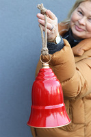 Red Bells, metalowy dzwonek A, wym.27x15cm