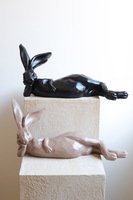 Wielkanocna Siesta, zajączek wielkanocny figurka