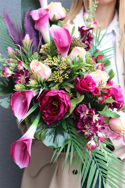 Derenate, bukiet nagrobny we wkładzie