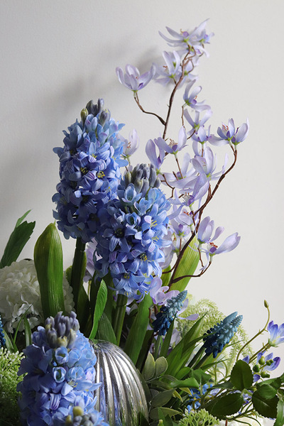 Bluemana, stroik wielkanocny z jajkiem