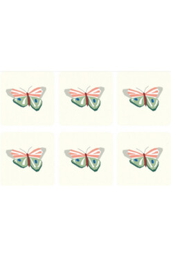 Papillon, podkładki korkowe, małe, 6szt