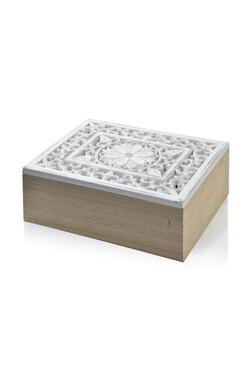 Libanon, pudełko na herbatę z przegródkami, wym.8x26x21cm