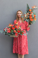 Pomarańczarnia, dekoracja nagrobna w donicy