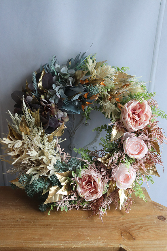 Flores Decora, zimowy wianek kwiatowy